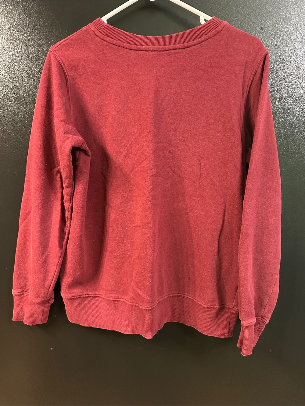The North Face Women's Burgandy Crewneck Sweatshirt - Picture 2 of 2